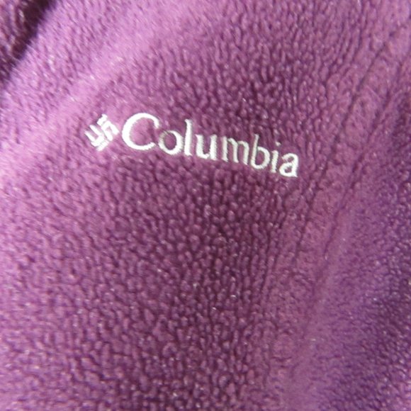 Columbia | Women's | Fleece | Zip-Up | Small | Purple - Picture 3 of 4